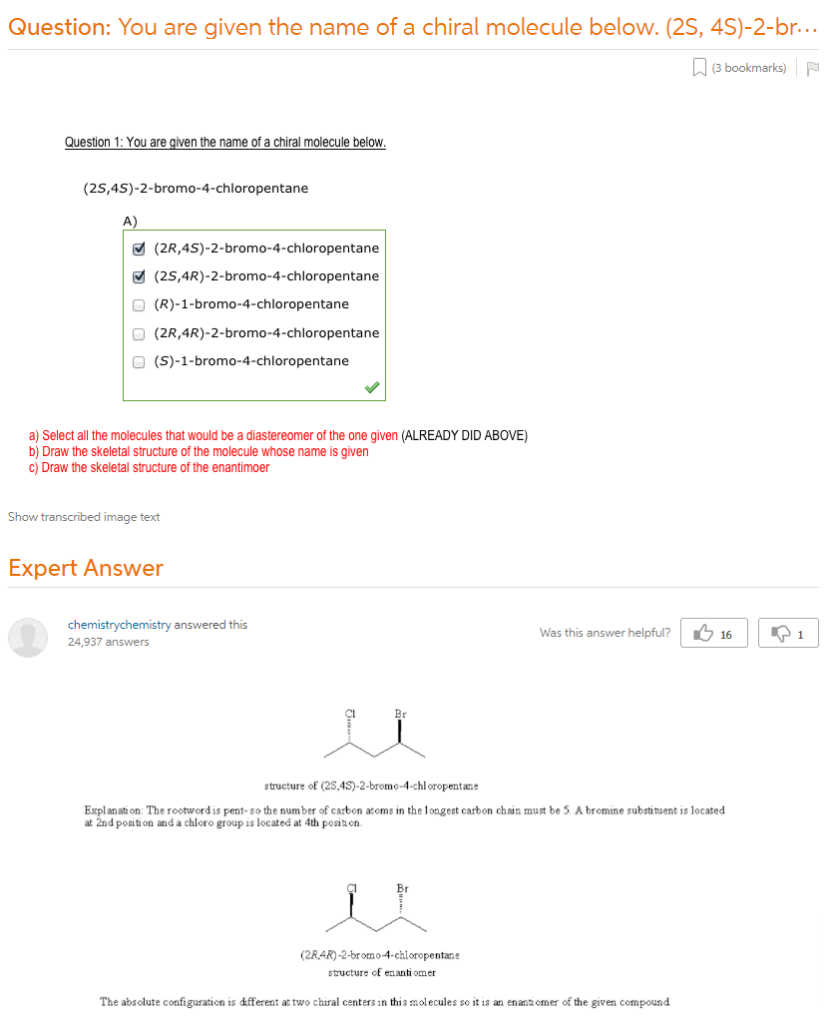"What Is The IUPAC Name For The Following Compound? (2S,4S)-2-bromo-4,5-diethylheptane 2-bromo-4-pentylhexane 3,4-diethyl-6-bromoheptane 2-bromo-4-methylhexane (2R,4R)-2-bromo-4,5-diethylheptane "